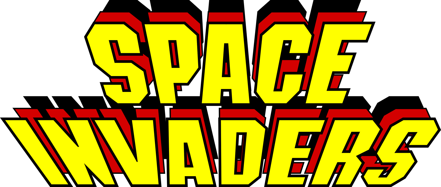 Space Invaders logo for Famicom